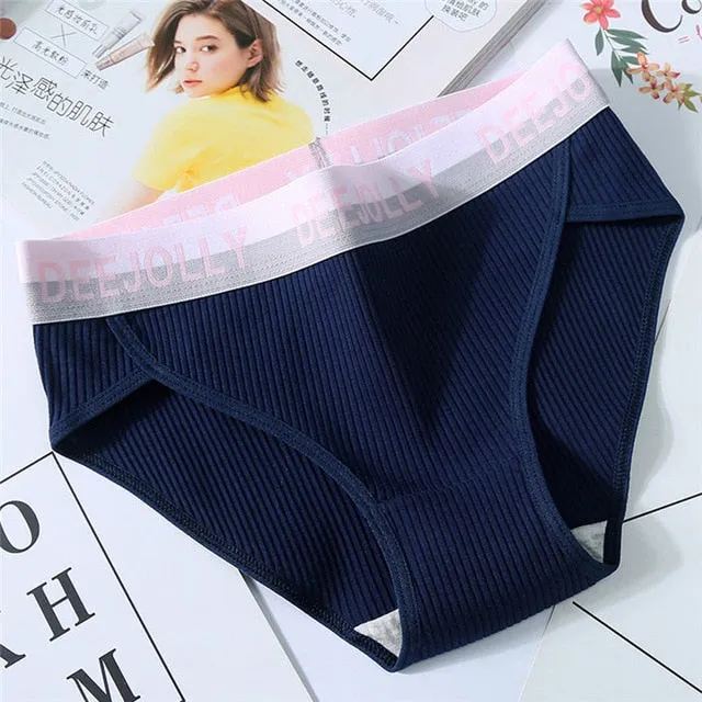 16 Colors Panties for women cotton underwear letters sexy lingerie female casual briefs ladies underpants girl plus size panty