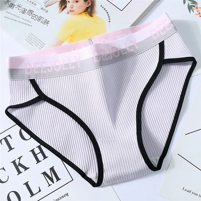 16 Colors Panties for women cotton underwear letters sexy lingerie female casual briefs ladies underpants girl plus size panty