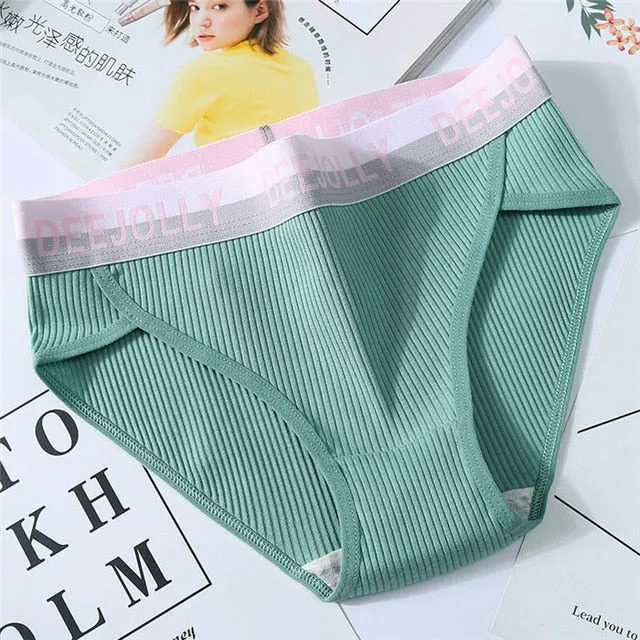 16 Colors Panties for women cotton underwear letters sexy lingerie female casual briefs ladies underpants girl plus size panty