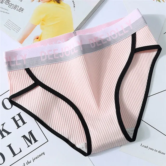 16 Colors Panties for women cotton underwear letters sexy lingerie female casual briefs ladies underpants girl plus size panty