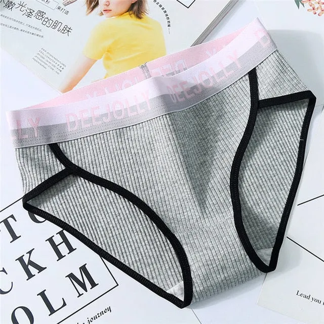 16 Colors Panties for women cotton underwear letters sexy lingerie female casual briefs ladies underpants girl plus size panty