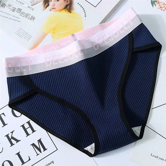 16 Colors Panties for women cotton underwear letters sexy lingerie female casual briefs ladies underpants girl plus size panty
