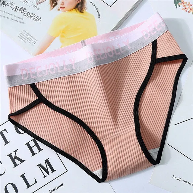 16 Colors Panties for women cotton underwear letters sexy lingerie female casual briefs ladies underpants girl plus size panty
