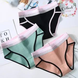 16 Colors Panties for women cotton underwear letters sexy lingerie female casual briefs ladies underpants girl plus size panty