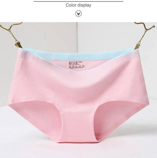 2018 briefs panties for women cotton seamless panties woman Mid-Rise Sexy lingerie women seamless panties  Girl shorts culotte