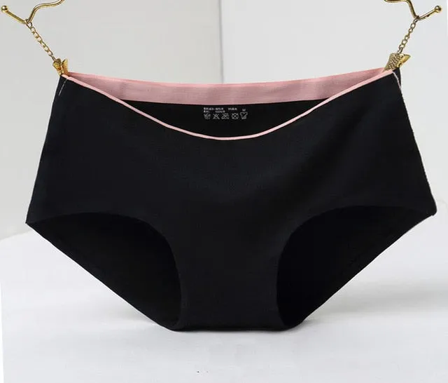 2018 briefs panties for women cotton seamless panties woman Mid-Rise Sexy lingerie women seamless panties  Girl shorts culotte
