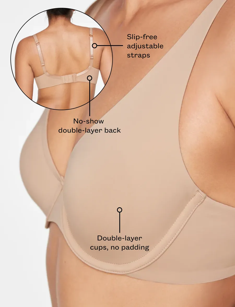 24/7 Classic Second Skin Unlined Bra