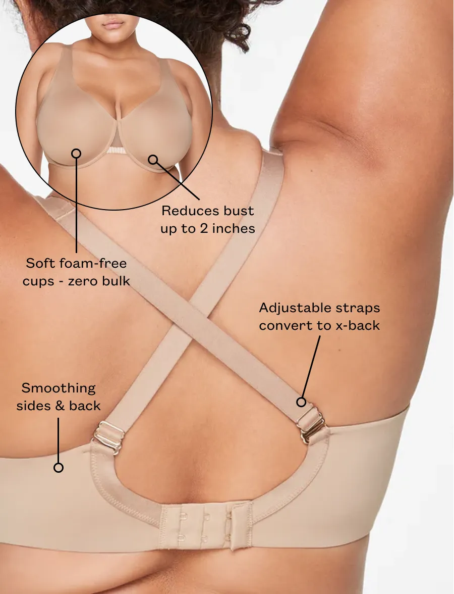 24/7 Classic Unlined Minimizer Bra
