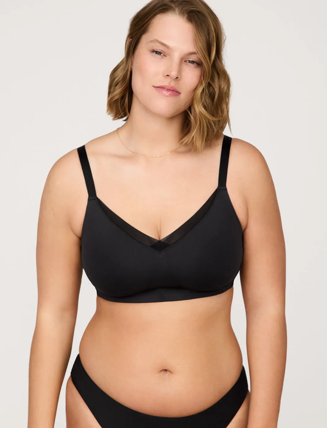 24/7 Classic Wireless Crossover Minimizer Bra