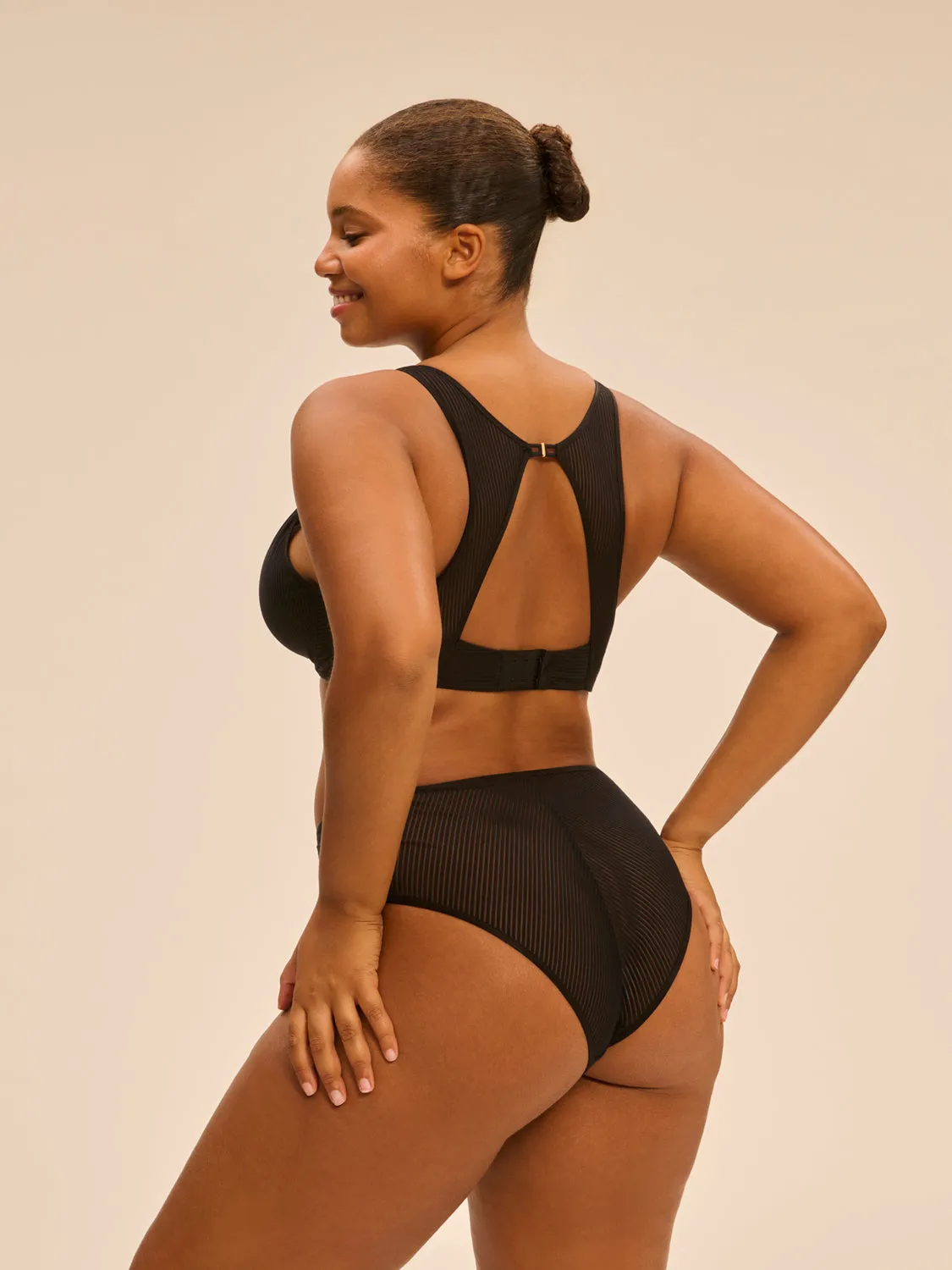 Angele Retro Brief - Black