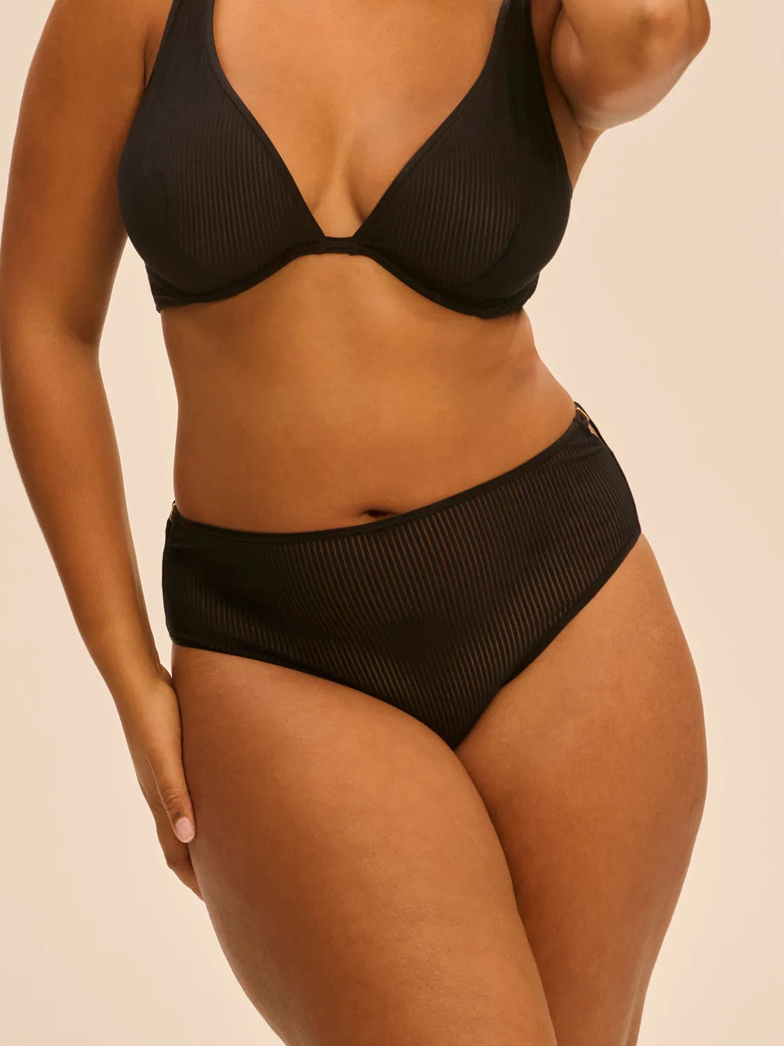 Angele Retro Brief - Black