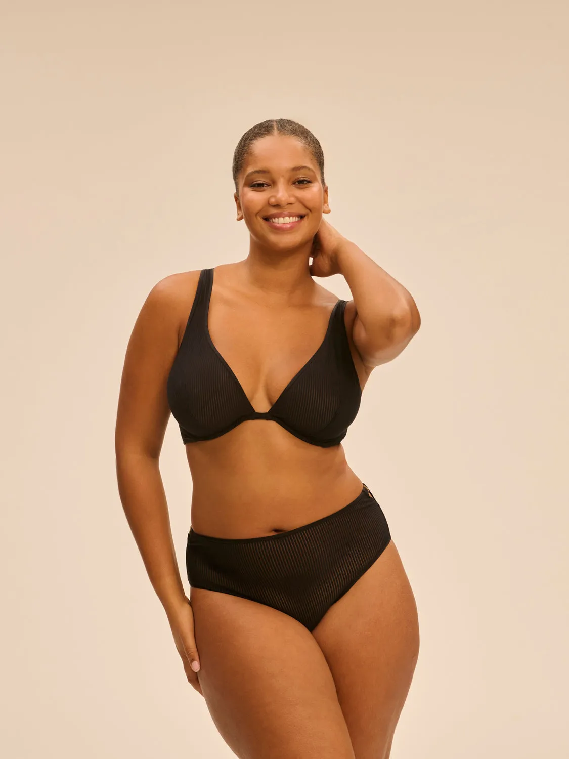 Angele Retro Brief - Black
