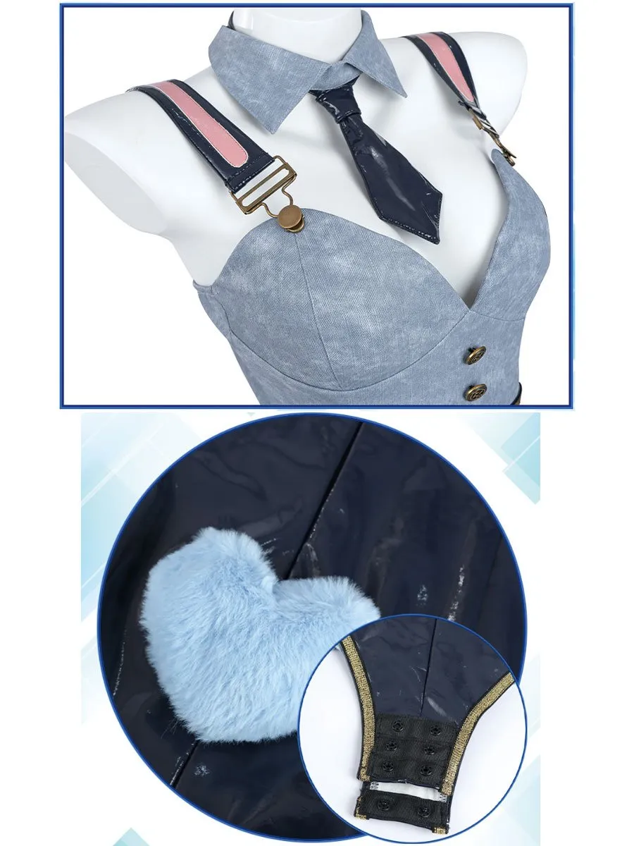 Anime Latex Bunny Bodysuit