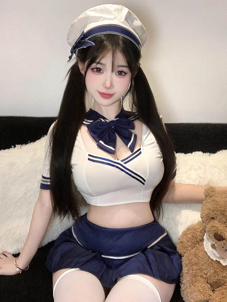 Anime Sailor Cosplay Lingerie Set