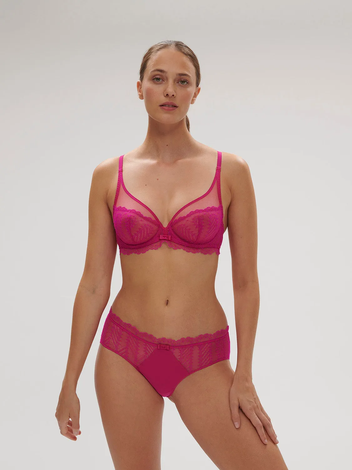 Canope Boyshort - Hibiscus Pink