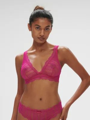 Canope Bralette - Hibiscus Pink