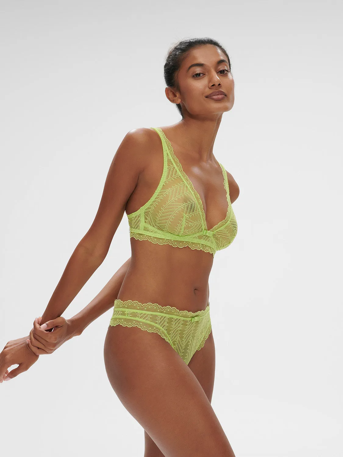 Canope Bralette - Lime