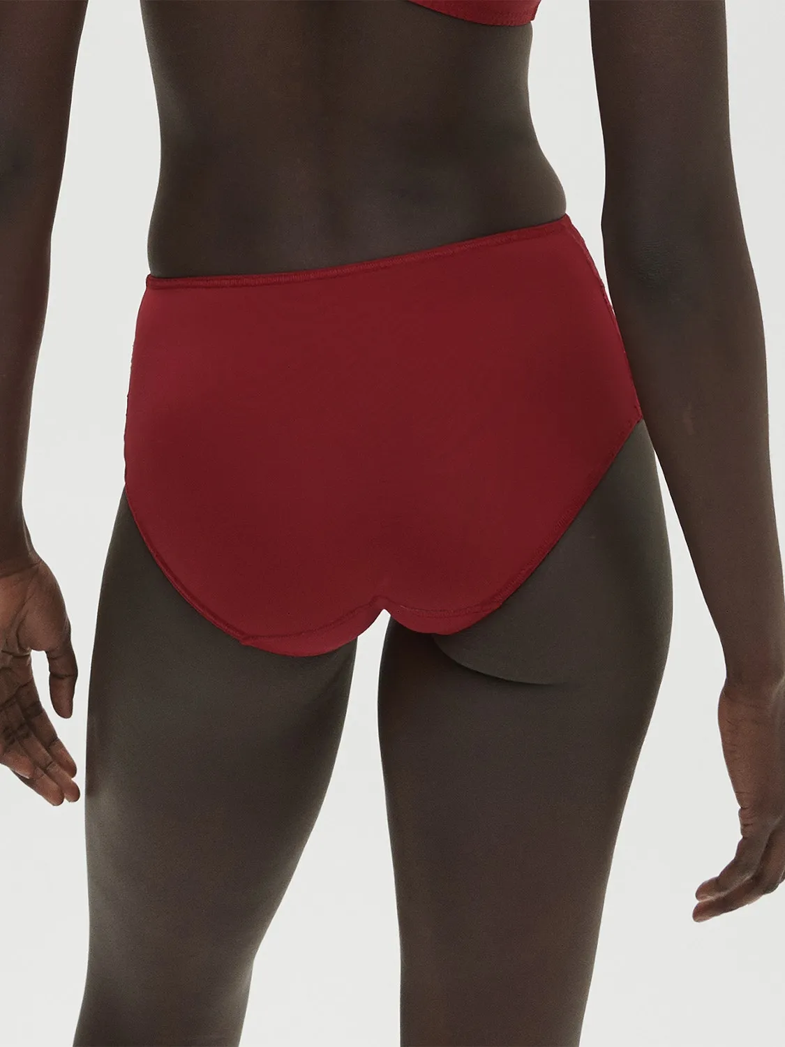 Caresse Retro Brief - Tango Red