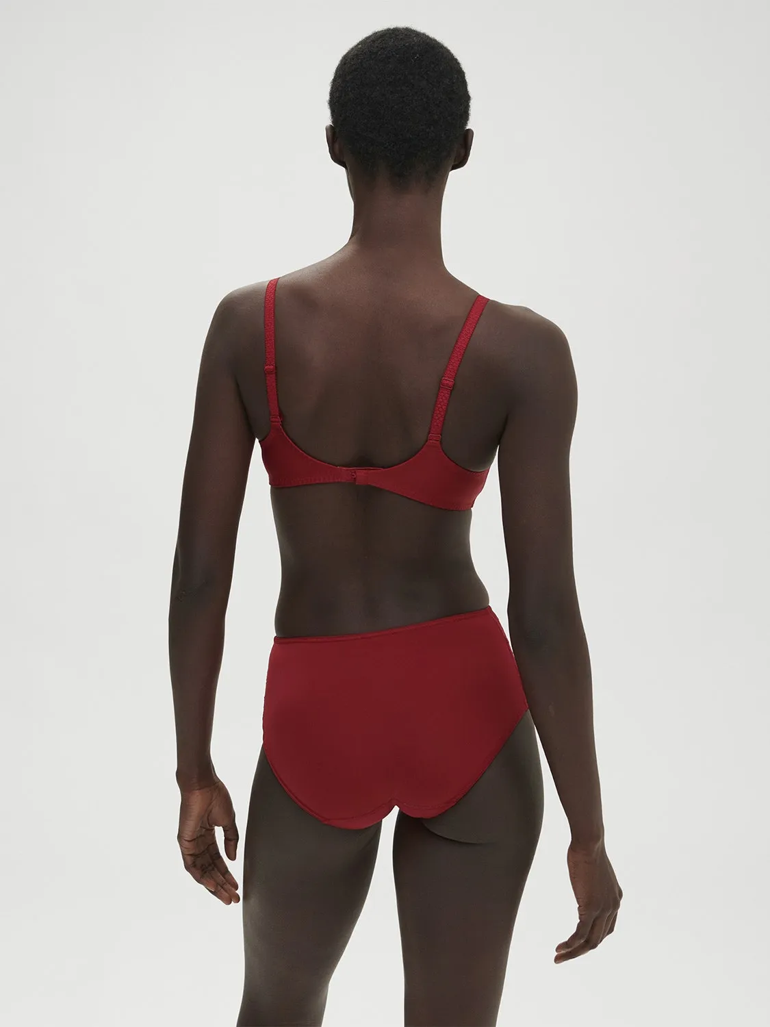 Caresse Retro Brief - Tango Red