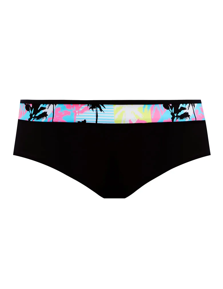 Elomi Women Malibu Days ES7634 Black Bikini Swim Brief