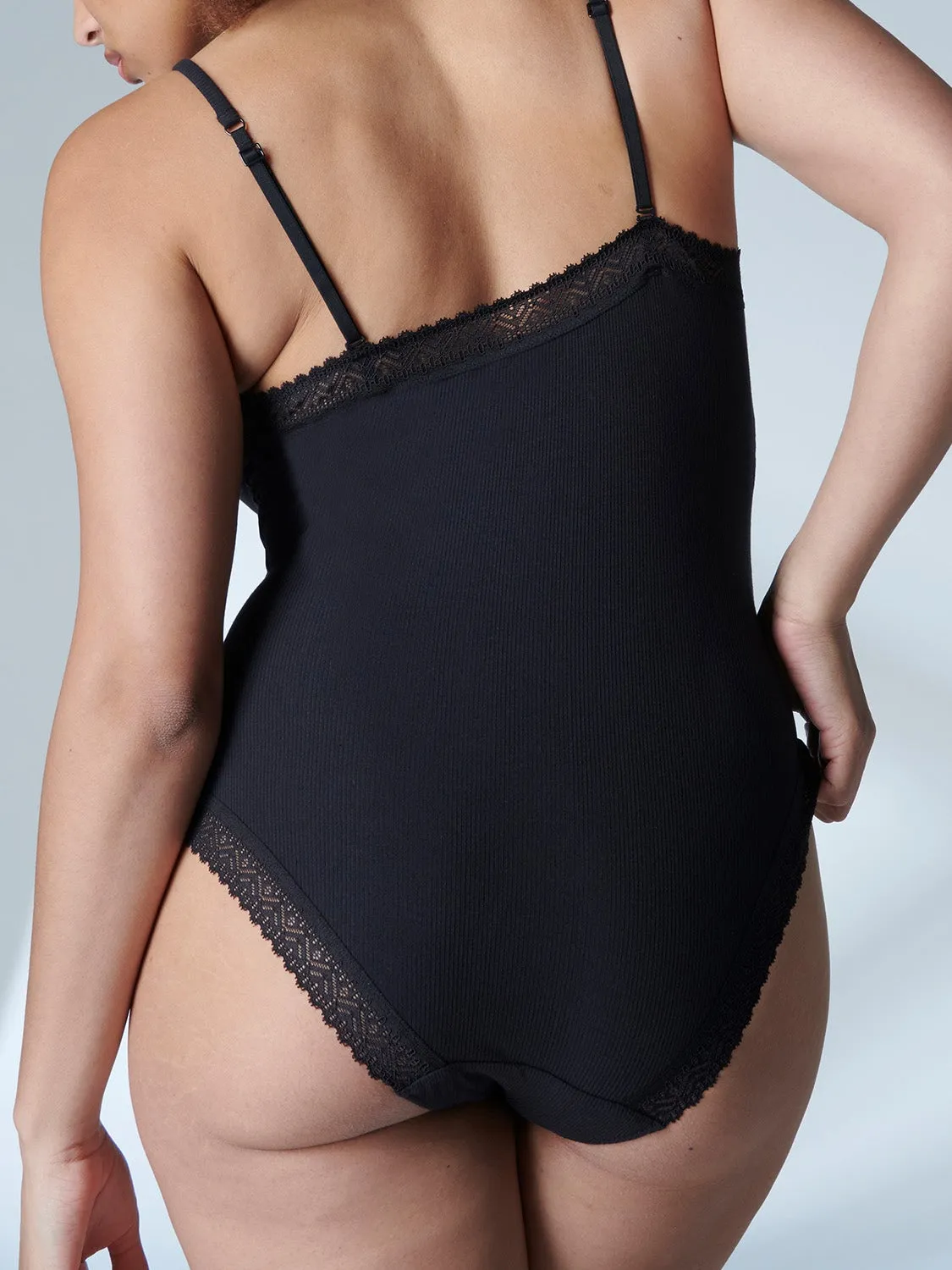 Eugenie Bodysuit - Black