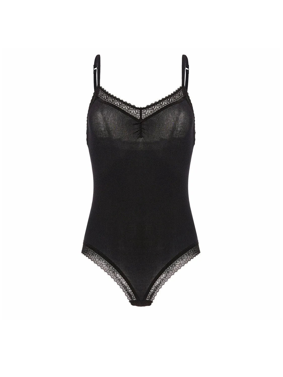 Eugenie Bodysuit - Black