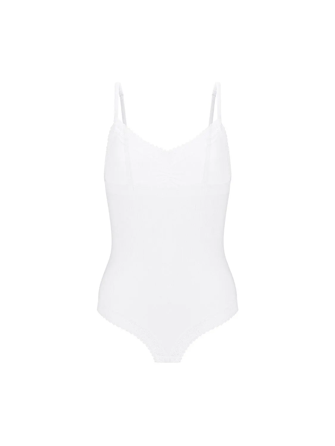 Eugenie Bodysuit - White