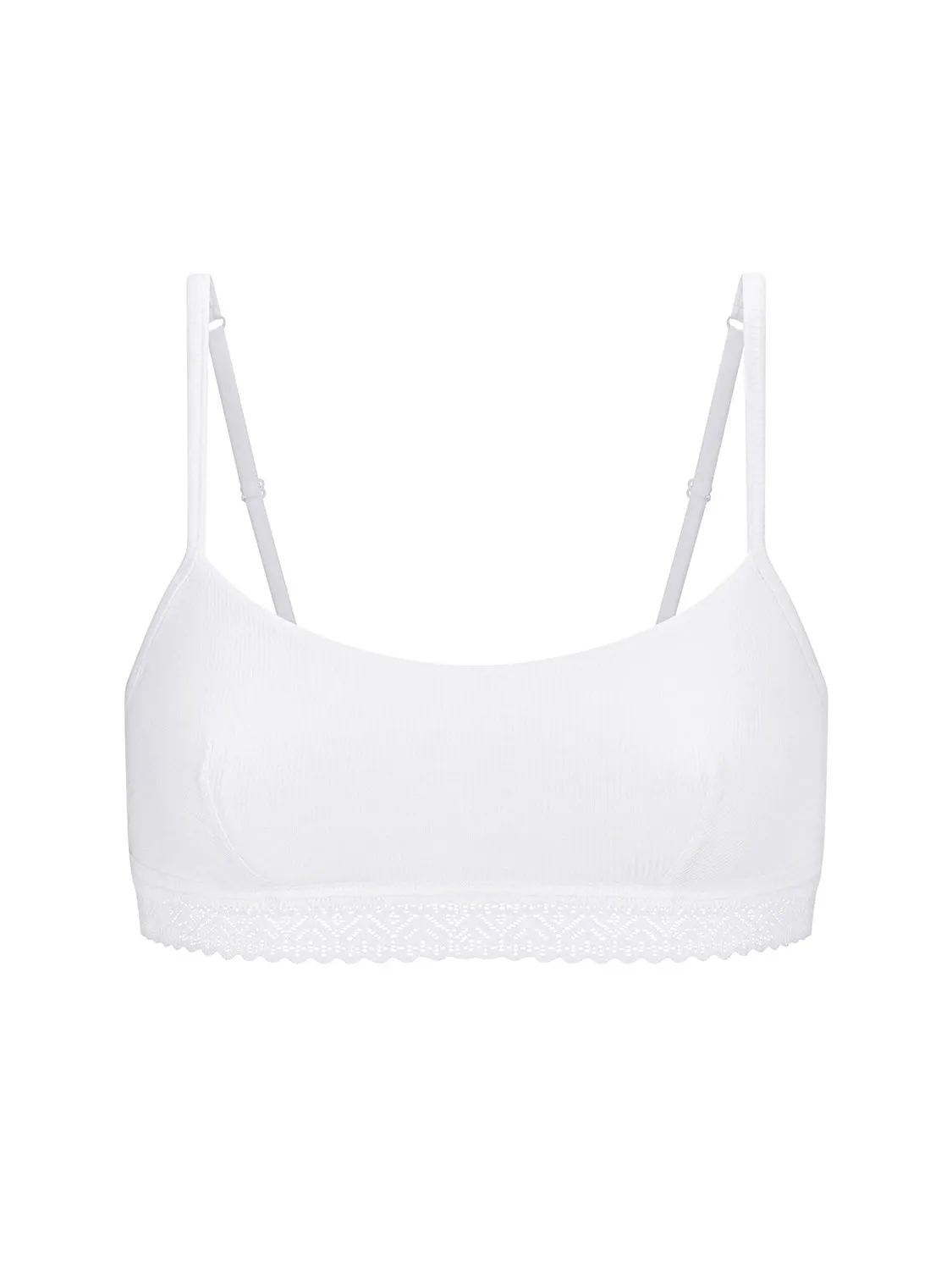 Eugenie Bralette - White