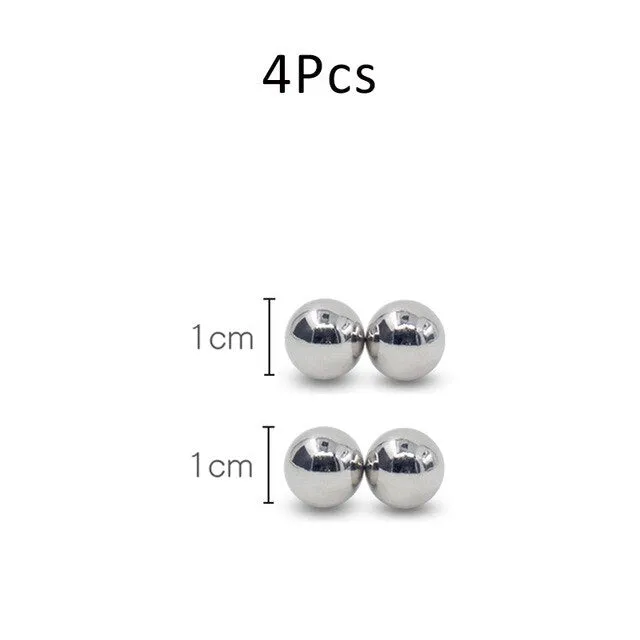 Exotic Apparel Sexy Lingerie Ultra Powerful Magnetic Orbs Nipple Clamps Clitoris BDSM Bondage Women Underwear Set Sexy Costumes