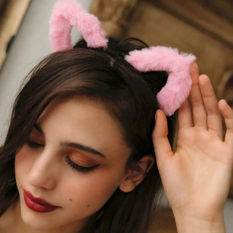 Fur Cat Ear Accessory For Role Play