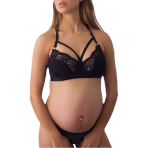 Hotmilk Project Me Warrior Balconette Black Bra With Flexi Wire