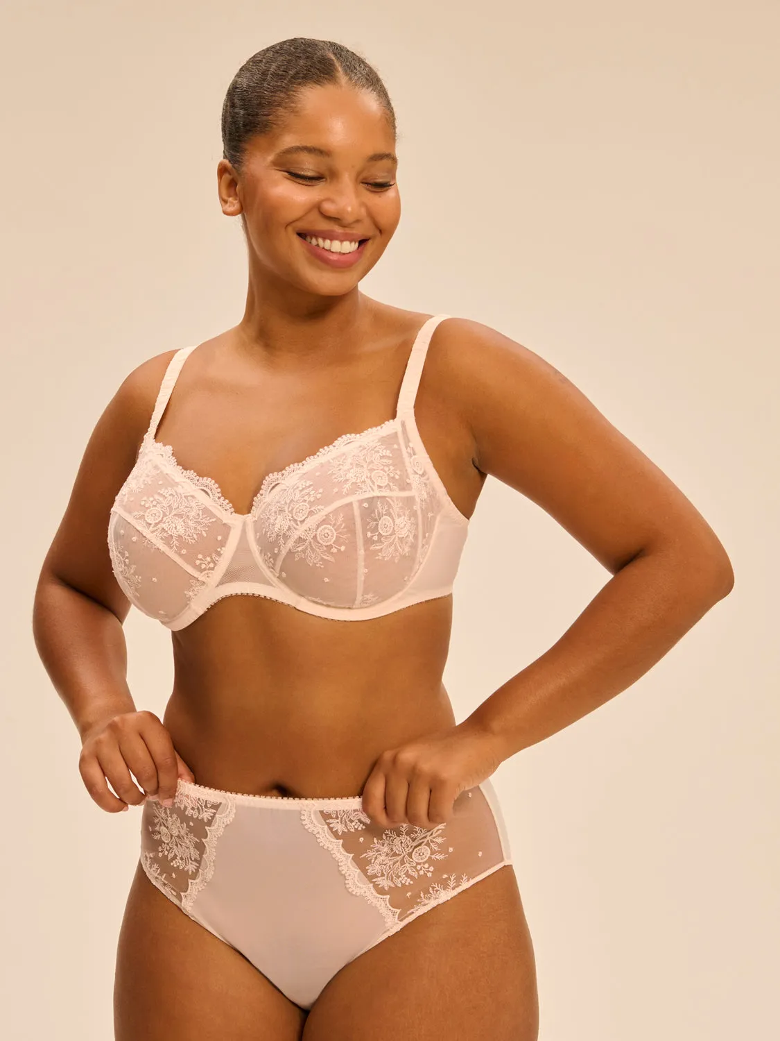 Intrigue Retro Brief - Sakura Pink