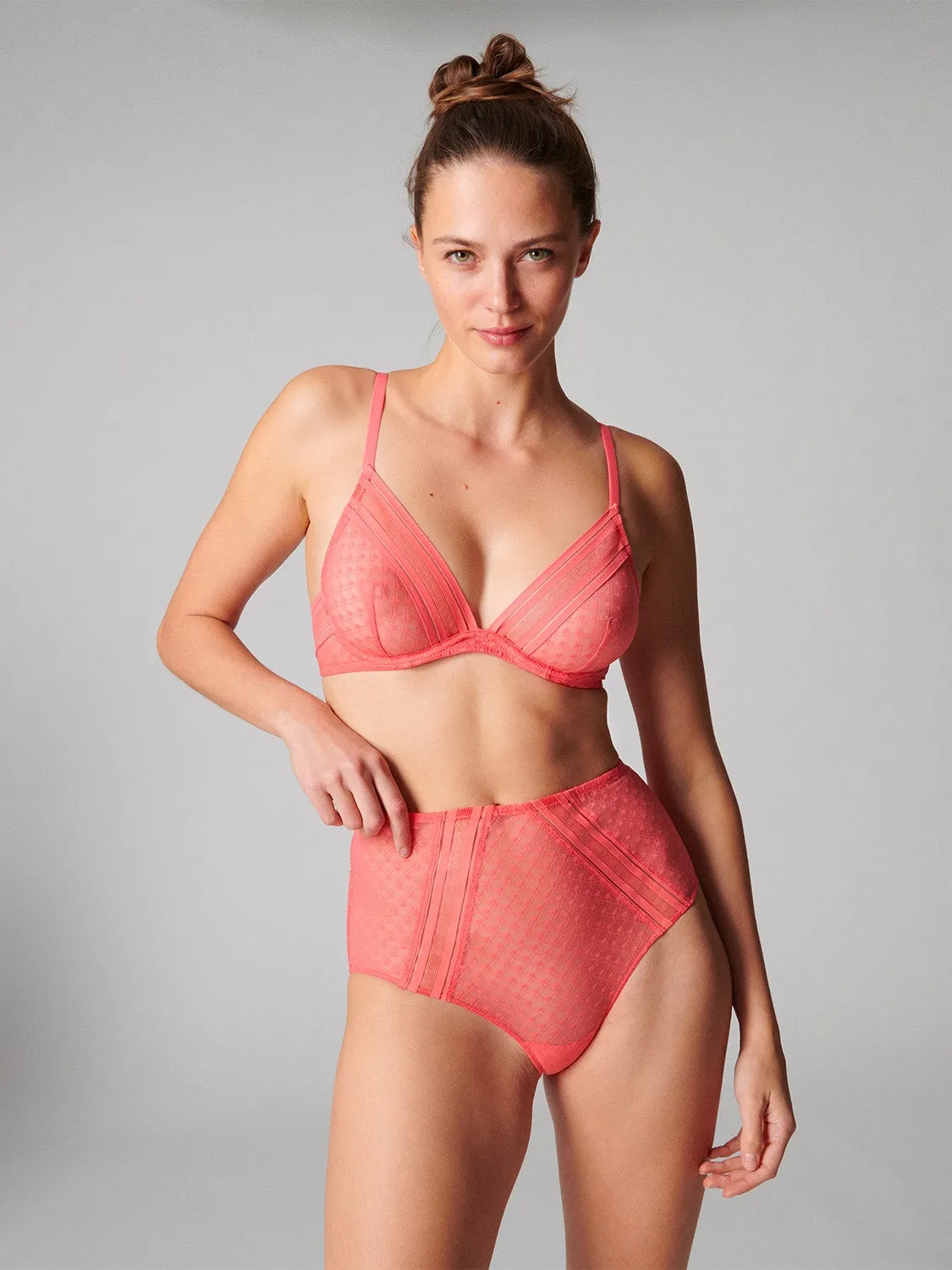 Iris Retro Brief - Papaya