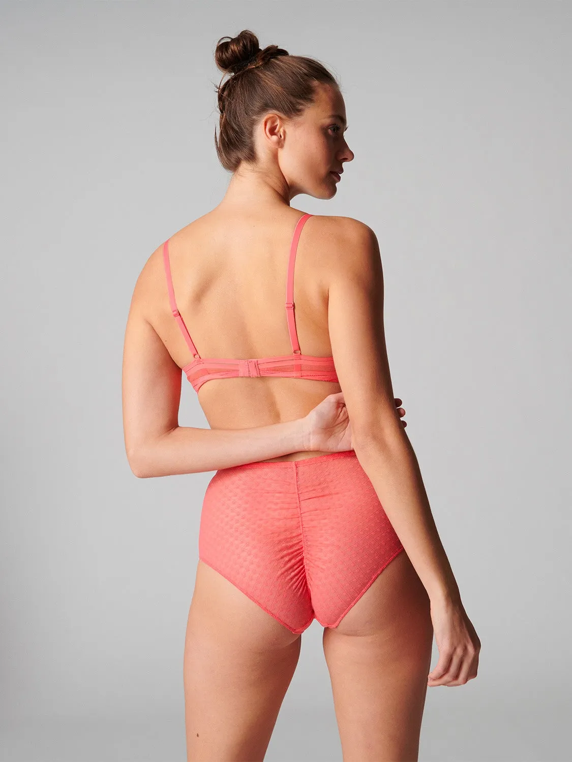 Iris Retro Brief - Papaya
