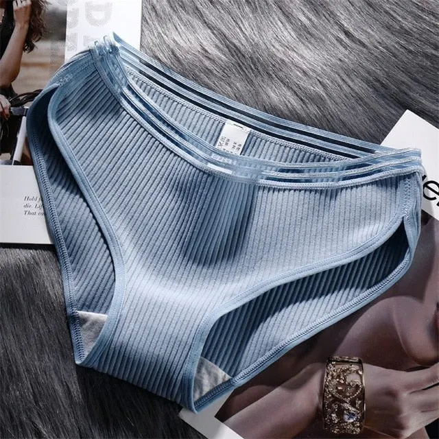 M-4XL Women's panties 2019 cotton solid color gril briefs sexy lingerie female casual underwear ladies underpants women intimate