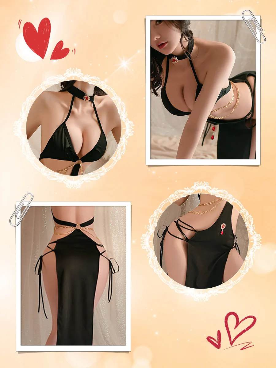 Sultry Neko Cat Exotic Cosplay Lingerie