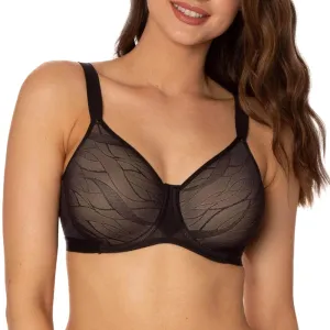 Triumph Black Airy Sensation Minimiser Bra