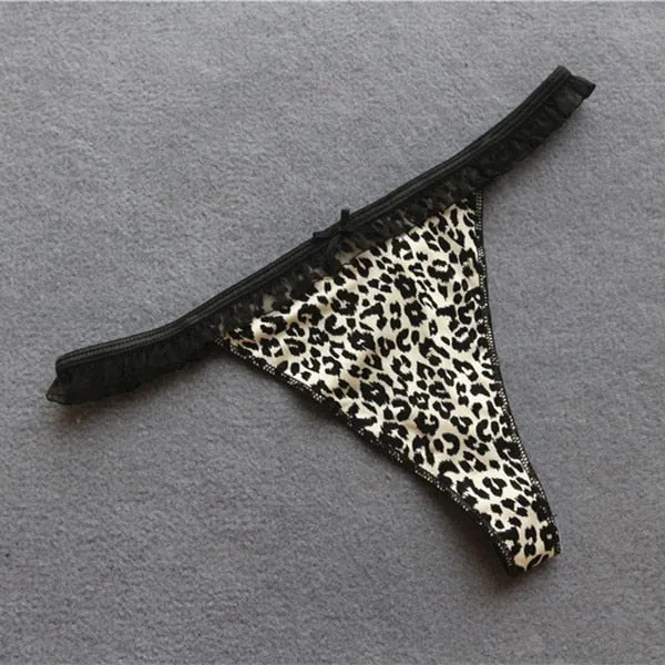 Voplidia Summer Panties Underwear Women Plus Size Sexy Lingerie Panty Thongs and G String Tanga T-back Seamless String PM019