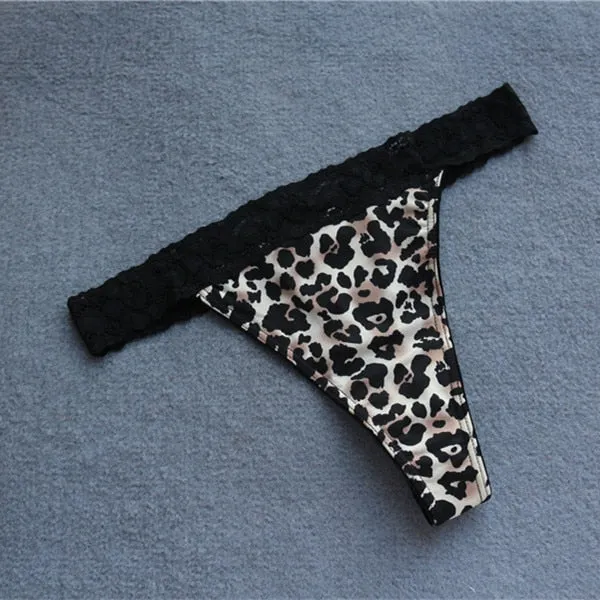 Voplidia Summer Panties Underwear Women Plus Size Sexy Lingerie Panty Thongs and G String Tanga T-back Seamless String PM019