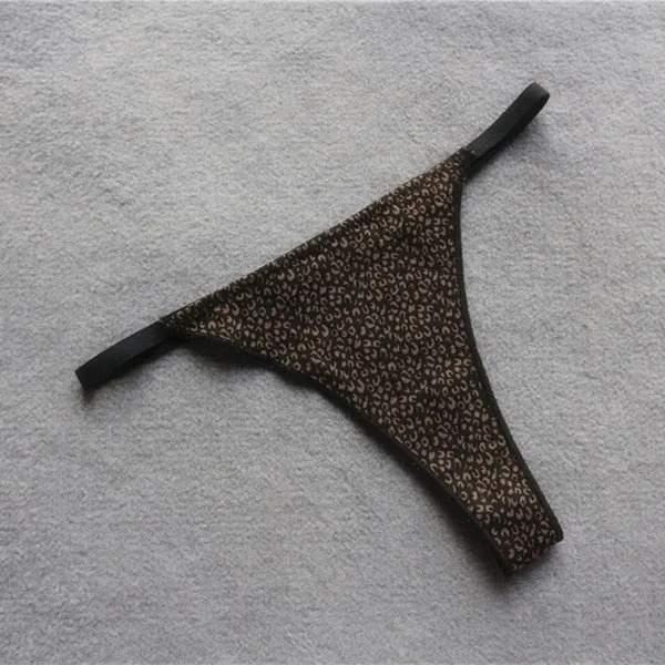 Voplidia Summer Panties Underwear Women Plus Size Sexy Lingerie Panty Thongs and G String Tanga T-back Seamless String PM019